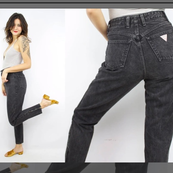 Vintage Guess High Waisted Jeans - Picture 2 of 13